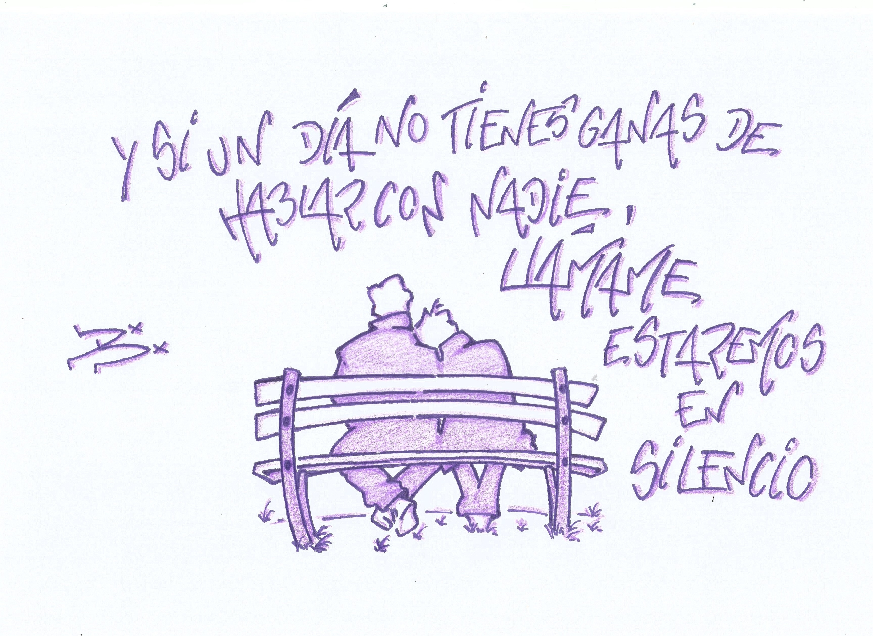 Y si un dia no tienes ganas....