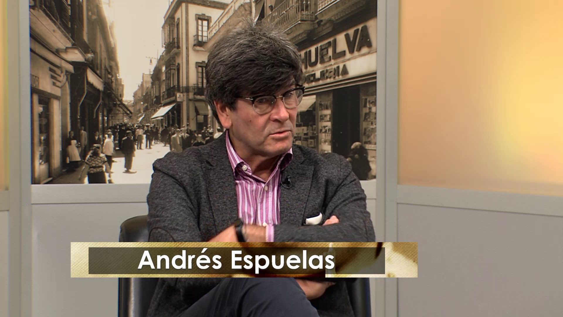 Andrés Espuelas en las caras de Huelva 