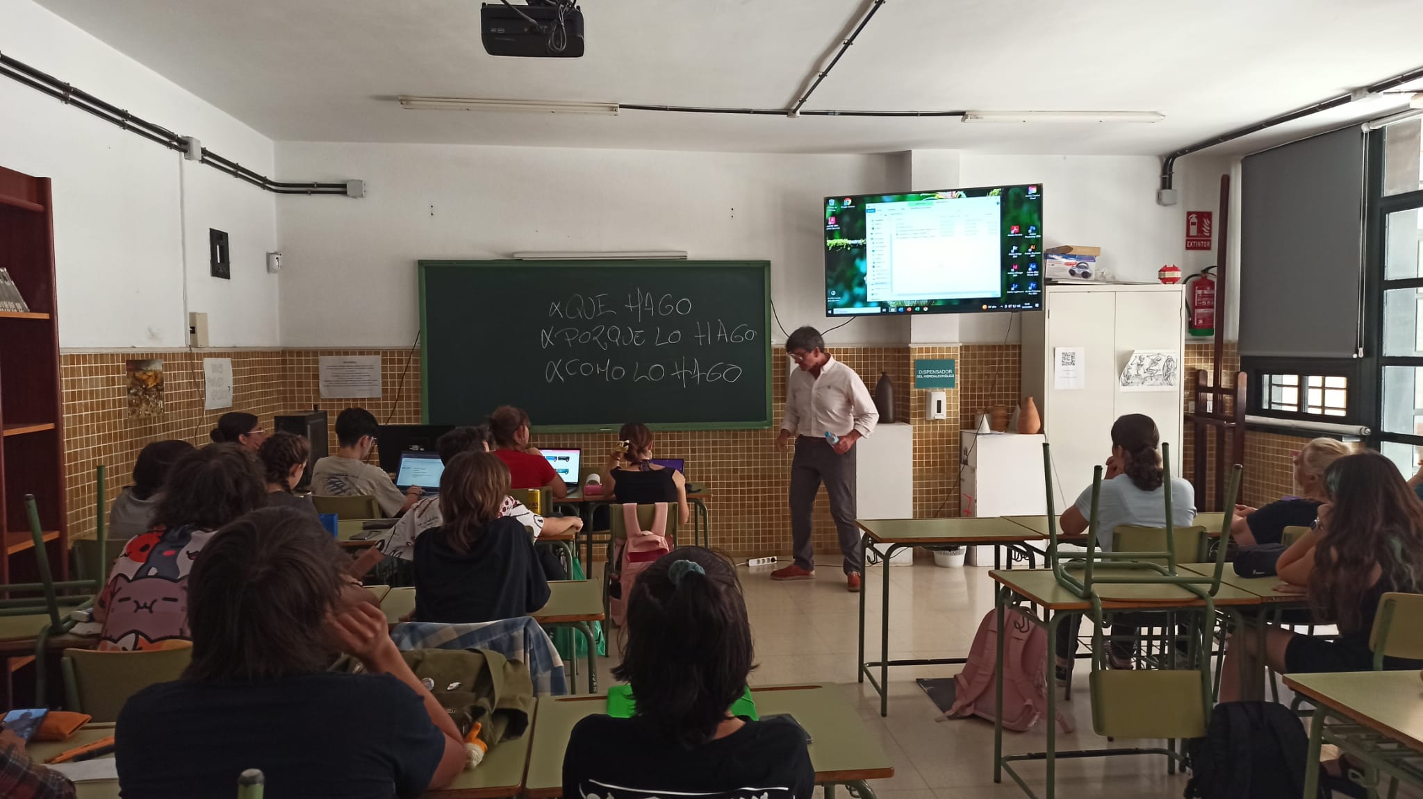 Momento de la charla 1