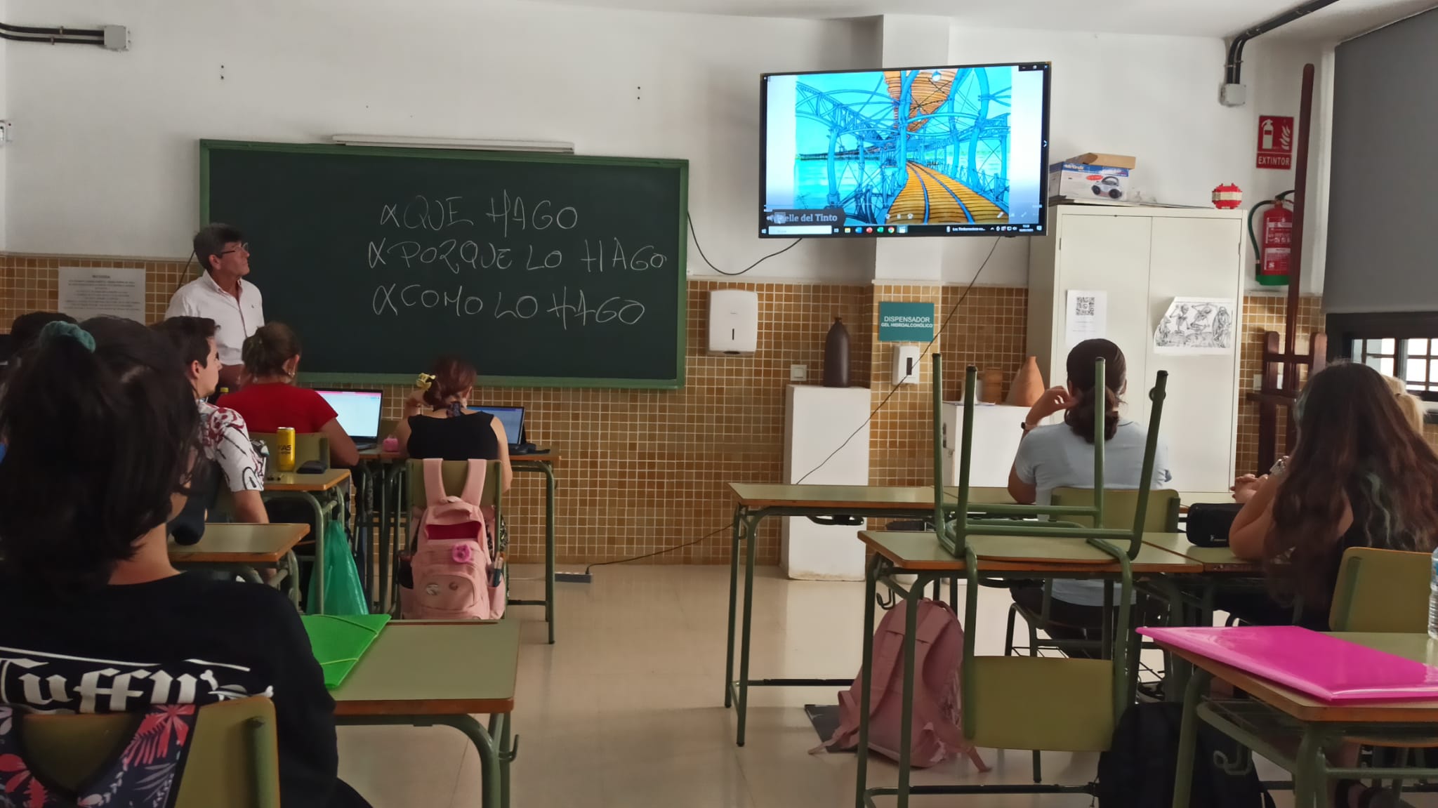 Momento de la charla 3