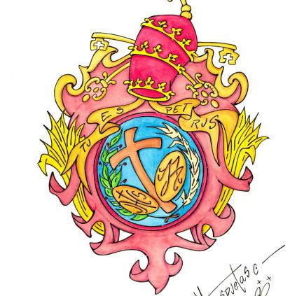 Escudo Grupo Joven Hermandad de La Borriquita