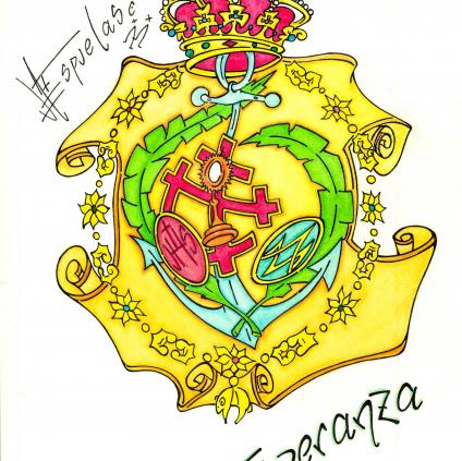 Escudo de La Hermandad de La Esperanza de Huelva