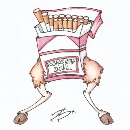 Tobacco is the devil