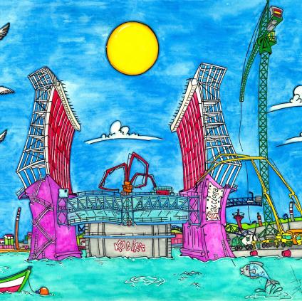 El Kugira el dique flotante cajonero más grande de Europa