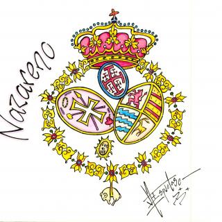 Escudo de la Hermandad del Nazareno de Huelva